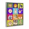Stupell Industries Furry Faces Animals Floating Frame, design by Lynnda Rakos